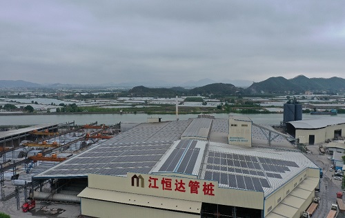 恒达管桩漫衍式光伏发电项目